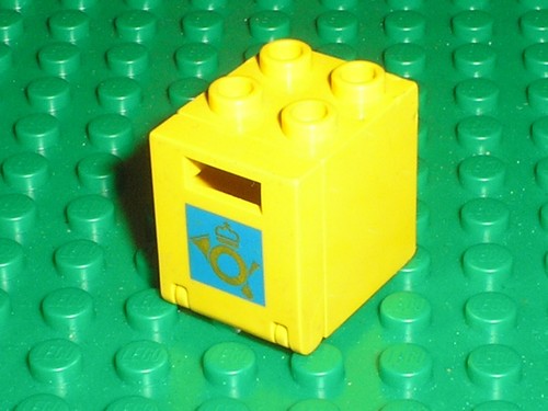 Boite lego yellow container - lego,