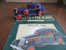 JOUET en Fer Blanc - BERLINE 1935 + fasicule