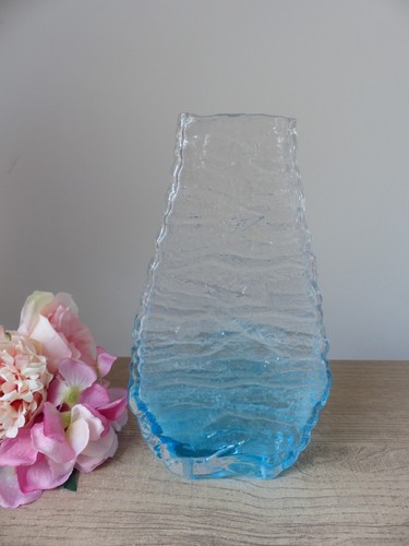 Grand vase verre bicolore - grand,