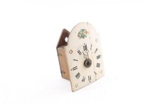 Ancienne Horloge Bois Pendule Horloge Avec Décor Floral Horloge Murale Déco