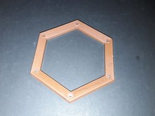 PLAYMOBIL E304 INDIENS - Base Marron pour Tipi Vintage 3406 3483 B