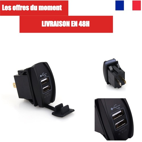Chargeur usb double 12v 24v - double, 12v-24v