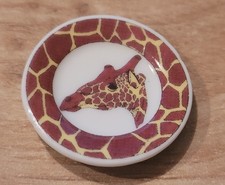 Fève - Assiette "Girafe"  .....    (Ref. 3058)