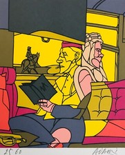 Valério ADAMI - "Association..." - 2006 - Sérigraphie originale signée 