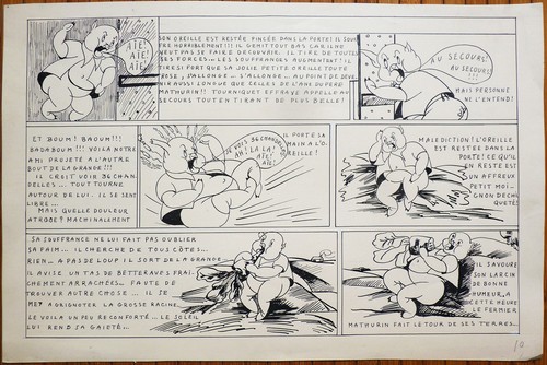Cochon tourniquet planche - le,