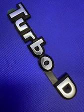 Logo Badge Emblème TURBO-D
