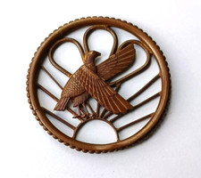 Ancien Ornement bronze ou laiton Art deco Art Nouveau antique Victorian ornament