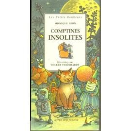 Livre comptines insolites - comptines,