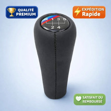 Pommeau levier vitesse 5 cuir