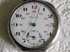 gousset homme argent