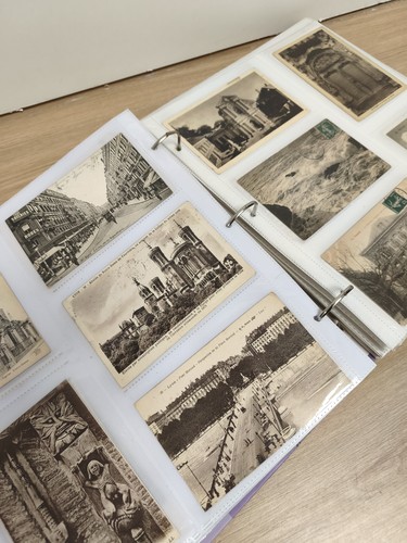 Classeur ancien cartes