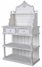 Antique Étagère Blanc