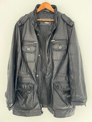 Veste cuir vintage homme - vintage,