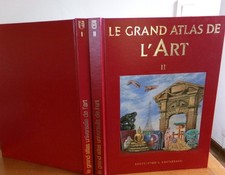 Le grand Atlas de l'art en 2 vol - encyclopédie Universalis 1993