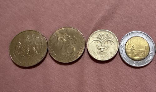 Lot pièces anciennes - pièces, 10