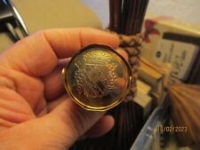 Ancien Bouchon Rebouchage Bouche Bouteille de Champagne Armoirie aux Raisins