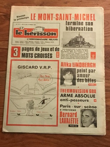 Journal hérisson 1717 - le,