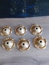 6 rosaces plafonnier en bronze