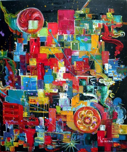 Oeuvre tableau kspersee - oeuvre,