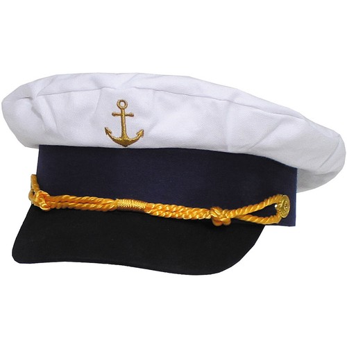 Marineschirmmütze avec ancre - avec,