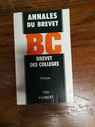 Annales brevet des - brevet,
