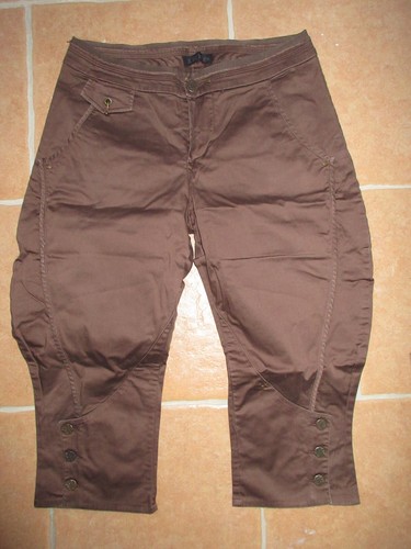 Pantacourt carotte ikks marron - carotte,
