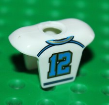 Lego Minifig Hockey Body Armor Number 12 Pattern ref 93565pb03 set col117