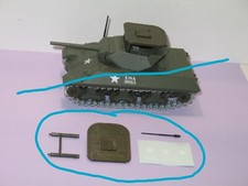 SOLIDO d'origine, TOIT blindé + stickers décalcs pour char M10 destroyer USA