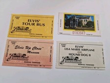 ELVIS PRESLEY TICKET GRACELAND