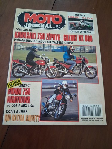 Moto journal 1991 979 kawasaki - moto,