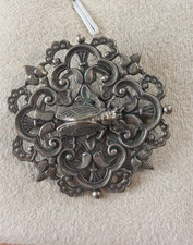 Ancienne broche décor cigale