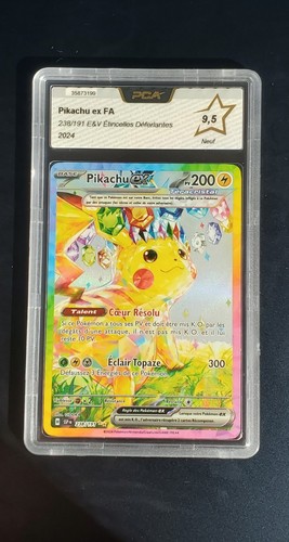 Carte pokémon pikachu - pikachu, ex
