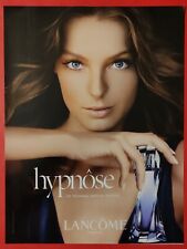 Publicité de presse Daria WERBOWY pour le Parfum HYPNOSE de LANCÔME - Luxe Mode