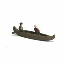 Canoë Canadien + 2 Figurines