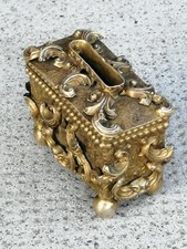 Ancienne boîte tronc de quête charity box money Louis XIV? XVII ème? Tirelire