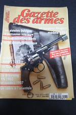 Revue GAZETTE ARMES n°277 1997 derringer us m3 rouet mitrailleur fusil lorenz