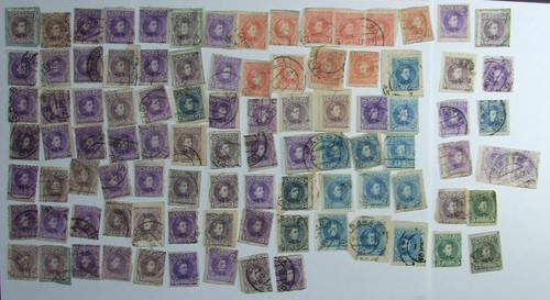 Lot timbres oblitérés