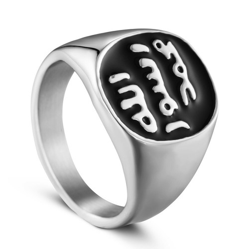 Bague anneau chevaliere - anneau, homme