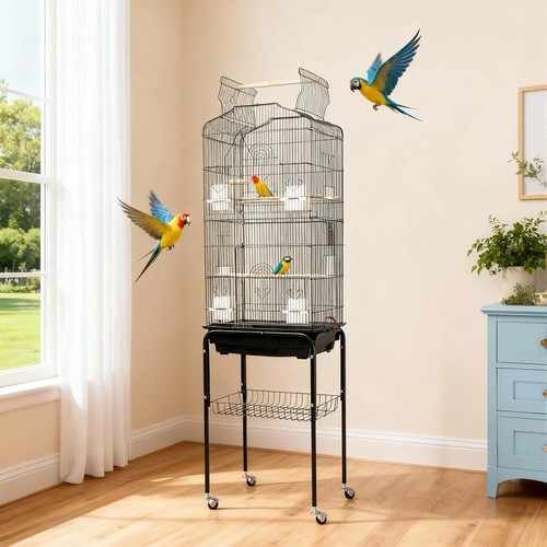 Grande cage oiseaux - cage, à