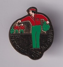RARE PINS PIN'S .. SPORT PETANQUE JEUX DE BOULES NATIONAL SAINT MAUR 36 ~GB