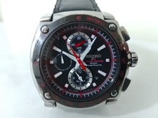 Rare Seiko Sportura F1 Honda Racing Team Chronograph 100M 7T62 Alarm Sapphire