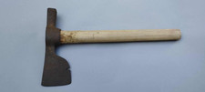 Ancienne Hache Marteau de plâtrier Fer Forgé