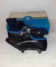FONDS MAGASIN CHAUSSURE DETTO  MILAN ITALIE CYCLO  OU VELO TAILLE 40 NOIR/BLEU