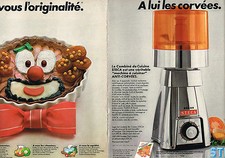 PUBLICITE ADVERTISING 034 1978 STECA éléctroménager ( 2 pages) le combiné 250313