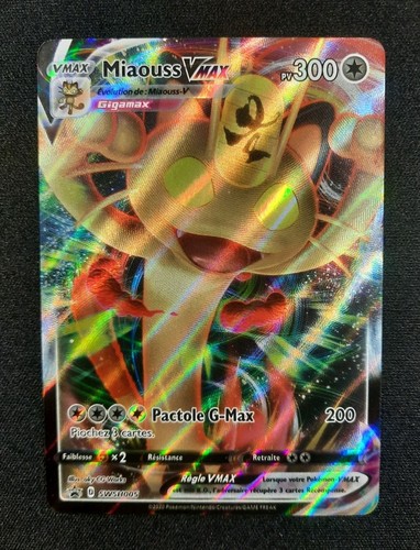 Carte pokémon miaouss vmax - carte,