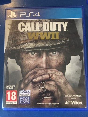 Jeux ps4 call duty wwii - call, of