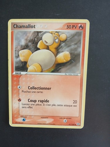Carte pokémon chamallot - [lp],