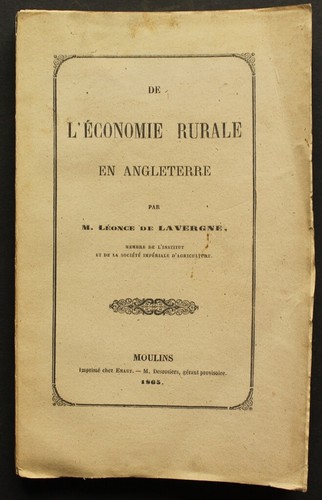 Léonce lavergne de - léonce, "de
