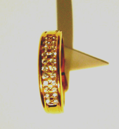 Bague double jonc - jonc, avec