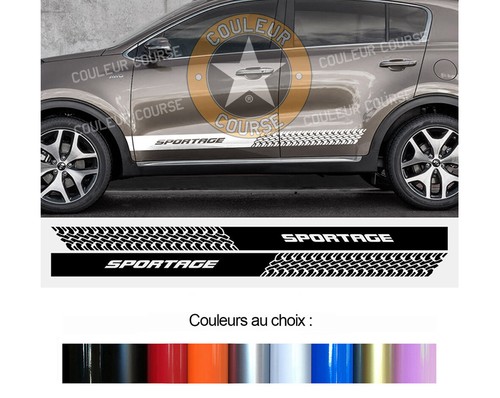 Bandes laterales pour kia - bandes,